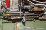 Close-up of the port-most cannon and rear mounting arm.