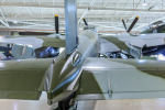 Another view of the tailcone, tailplane and fin from behind the aircraft.