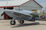 KA114's forward fuselage and port wing from the port side.
