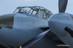 Close up of the cockpit canopy from the front-port quarter.