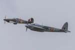 Mosquito and Hurricane in formation.