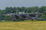 Roll-out after landing.