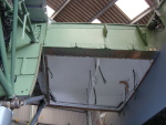 Inner starboard wing showing location for the fuel tanks.
