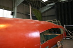 View along the starboard side of TA122's fuselage from the rear. Note aerial mounted atop the fuselage.