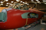 The port side of TA122's fuselage from the front-port quarter.
