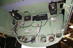 The front of TA122's canon bay with some equipment in place, view looking forwards from the middle of the cannon bay. Note the ports for the cannons at the bottom of the bulkhead.
