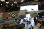 The starboard side of TA122&apos's fuselage from the rear-starboard quarter.