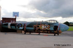 The fuselage of TV959 at Avspecs, Ardmore, New Zealand, following delivery for restoration work