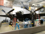 TV959 at the Flying Heritage & Combat Armor Museum, view from the front port quarter