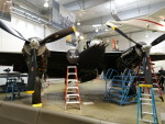 TV959 at the Flying Heritage & Combat Armor Museum, view from the front