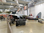 View of TV959 from the rear port quarter showing the entire aircraft